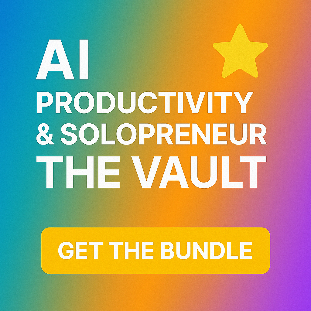 π The Vault β Complete AI Bundle (Starter + Creator + Freelancer + Bonuses)